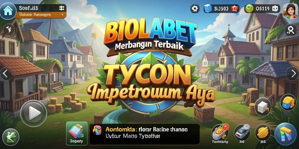 Tangkapan layar gameplay BIOLABET yang menunjukkan pengelolaan bisnis yang menarik.