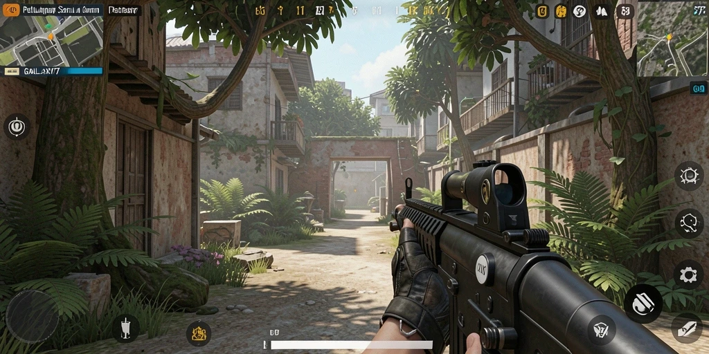 Tampilan seru gameplay aksi di GALAXY77 dengan grafis yang mengesankan.