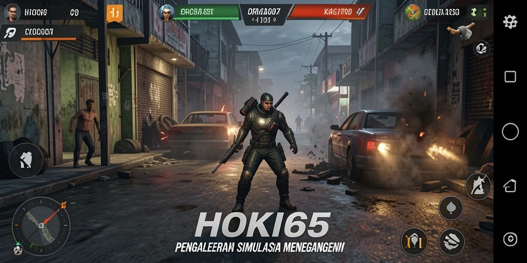 Tampilan gameplay HOKI65 yang mendebarkan dan interaktif.