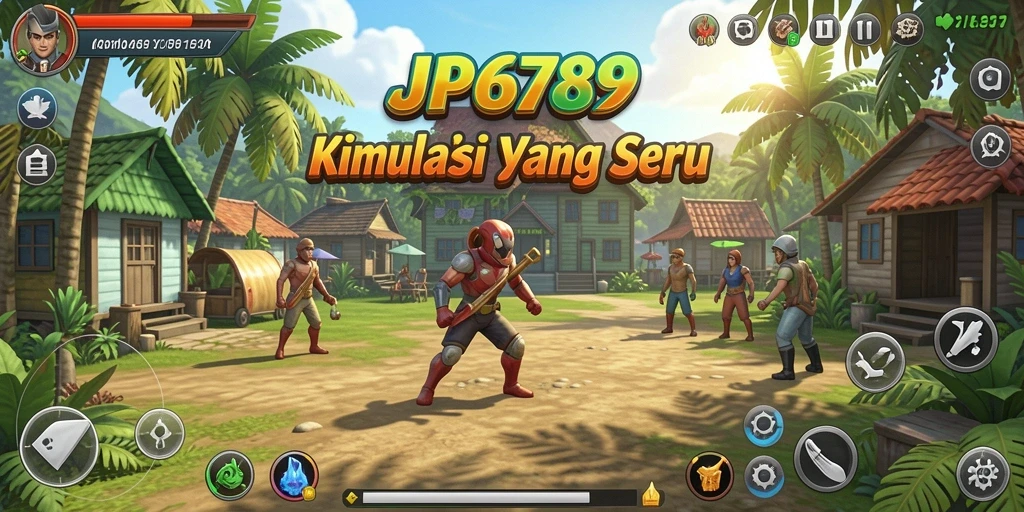 Tampilan gameplay menarik dari game simulasi JP6789.
