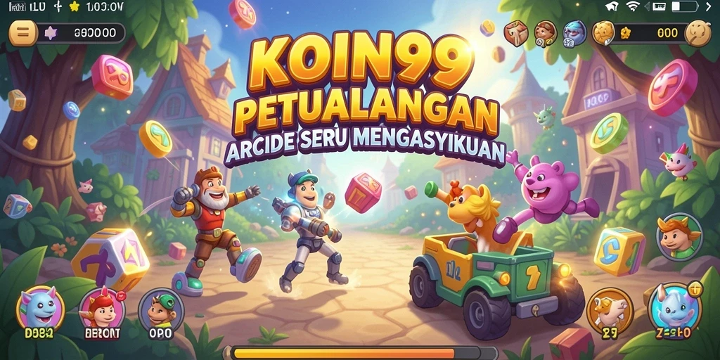 Tampilan gameplay KOIN99 dengan grafik yang menakjubkan.
