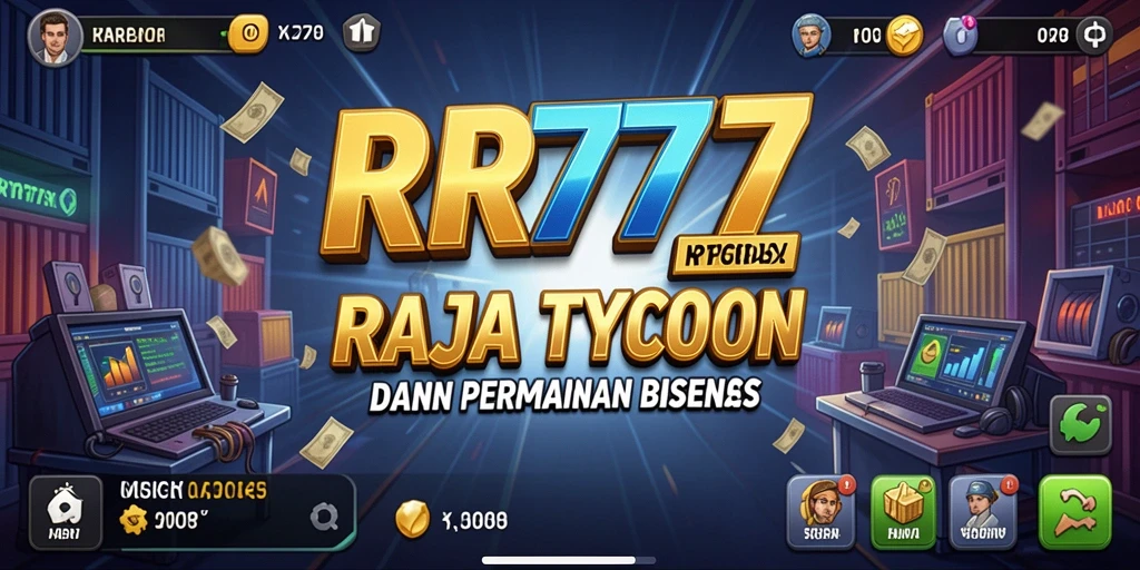 Gameplay Tycoon yang seru dan menantang di RR777.